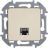 Розетка информационная RJ45 Inspiria CAT.6 UTP сл. кость Leg 673831