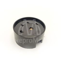 Разъем РШ-ВШ ОП 32А 380В 3Р+РЕ кругл. черн. TOKOV ELECTRIC TKL-OVOP-3Р+РЕ-C05