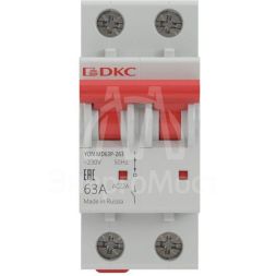 Выключатель нагрузки модульный YON MD63P-240 DKC MD63P-240