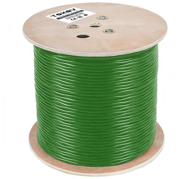 Кабель витая пара F/UTP 4х2х23AWG(0.57мм) кат.6 PVCLS нг(А)-LSLTx indoor 305м (м) PRO TOKOV ELECTRIC TKP-C11-F42-6-RU-LSLTx