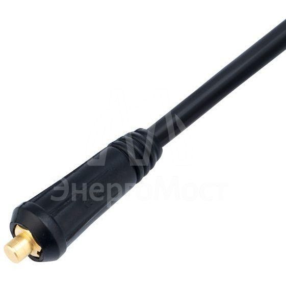 Кабель сварочный КГ 1х25 300А СКР 10-25 с электрододержателем 3м Rexant 16-0754