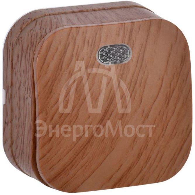 Выключатель 1-кл. ОП GLORY 10А ВС20-1-1-ХД с индикацией дуб IEK EVH11-K24-10