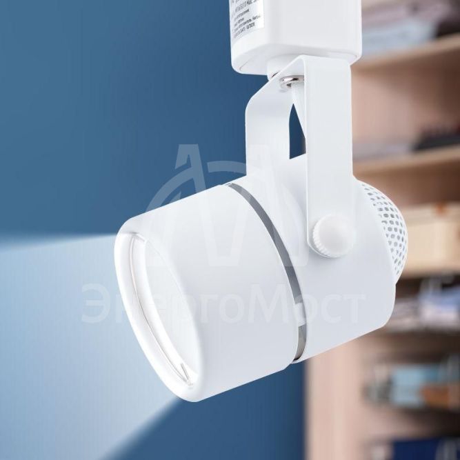 Светильник трековый TR11-GU10 MR16 1ф WH бел. Эра Б0044269