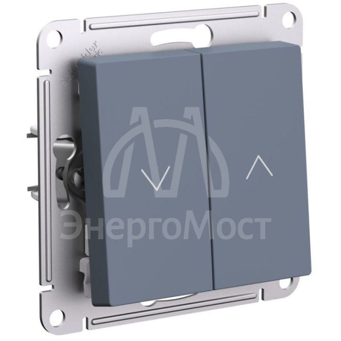 Выключатель для жалюзи 2-кл. AtlasDesign 10А механизм грифель SE ATN000719