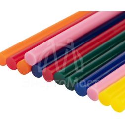 Стержень клеевой d7.4мм L100мм разноцв. (уп.12шт) Rexant 09-1020