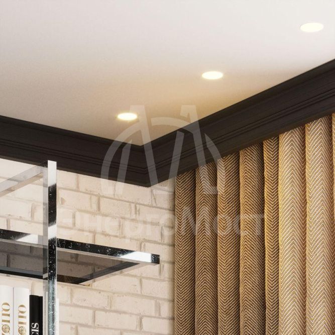 Лампа светодиодная Black 9Вт MR16 софит 3000К тепл. бел. GU10 830лм GAUSS 101506109