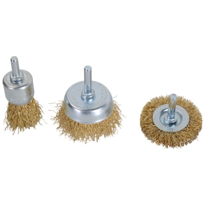 Набор щеток для дрели 3 шт., Вихрь