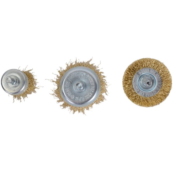 Набор щеток для дрели 3 шт., Вихрь