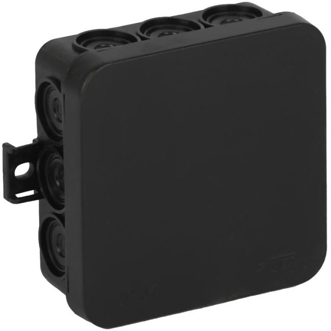 Коробка распределительная ОП Тусо 85х85х35мм УХЛ1 черн. Ruvinil 67093Ч