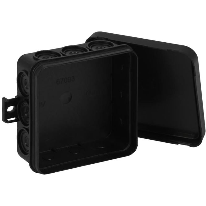 Коробка распределительная ОП Тусо 85х85х35мм УХЛ1 черн. Ruvinil 67093Ч