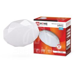 Светильник светодиодный DECO ДАЙМОНД 12Вт 230В 4000К 780лм 190мм IN HOME 4690612033594