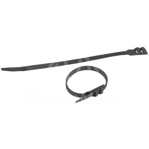 Стяжка кабельная для СИП 9х260 NO-224-593 черн. (уп.100шт) Эра Б0066056