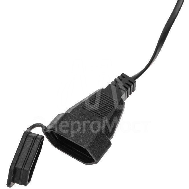 Гирлянда уличная &amp;quot;Лофт&amp;quot; 7.5м ПВХ 25 прозр. ламп теплый бел. влагостойкая IP44 черн. Neon-Night 331-358