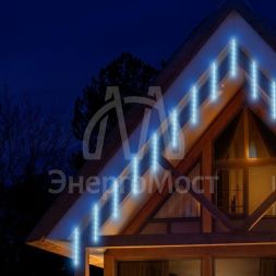 Гирлянда светодиодная &amp;quot;Сосульки&amp;quot; 2.1м 144LED 24В IP44 хол. свет ЭРА Б0041910