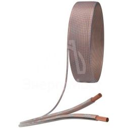 Кабель акустический 2х2.5кв.мм прозр. 100м (м) Эра Б0048275