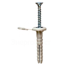 Винт М4х35 с дюбелем C6 (уп.100шт) DKC CM06520