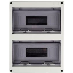 Бокс модульный накладной PDB/W 4024 GR (ЩРН-ПГ-24) IP65 пластик. Pro JazzWay 5072145