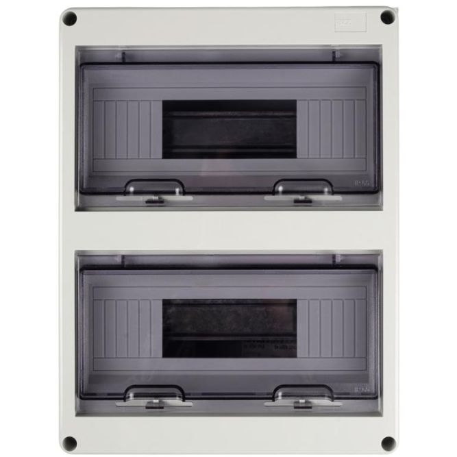 Бокс модульный накладной PDB/W 4024 GR (ЩРН-ПГ-24) IP65 пластик. Pro JazzWay 5072145