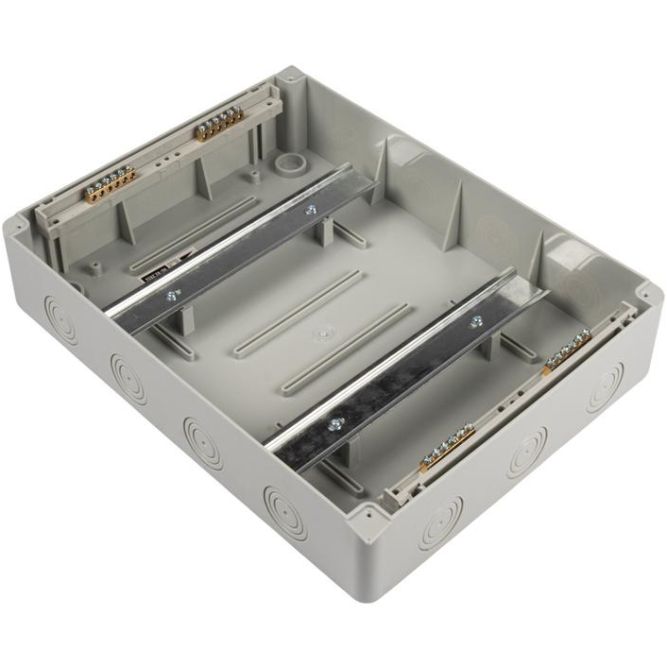 Бокс модульный накладной PDB/W 4024 GR (ЩРН-ПГ-24) IP65 пластик. Pro JazzWay 5072145