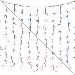 Гирлянда занавес 200х100см LDCL200-MG &amp;quot;Magic&amp;quot; 200 LED RGB IP20 разноцв. SHLights 4690601032645