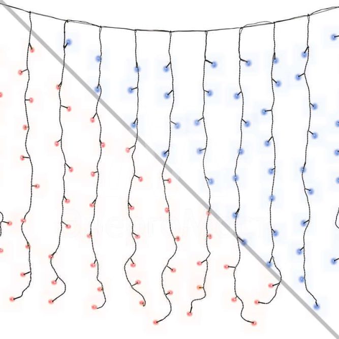 Гирлянда занавес 200х100см LDCL200-MG &amp;quot;Magic&amp;quot; 200 LED RGB IP20 разноцв. SHLights 4690601032645