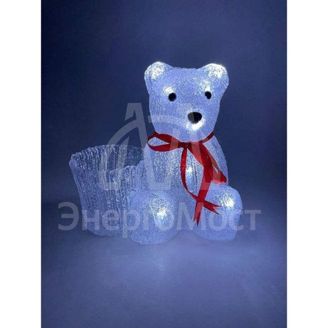 Фигура светодиодная &amp;quot;Медвежонок&amp;quot; 10LED 220В IP44 ЭРА Б0047974