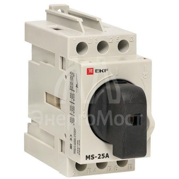 Рубильник мод. 3п MS-25A на DIN-рейку EKF ms-25d