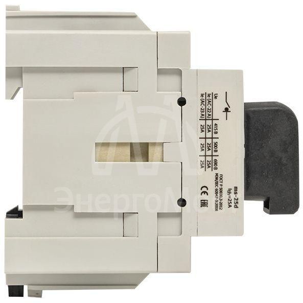 Рубильник мод. 3п MS-25A на DIN-рейку EKF ms-25d