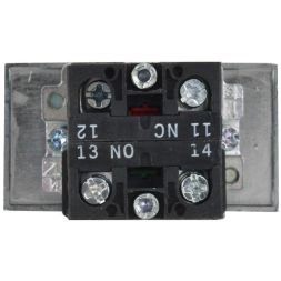 Кнопка LAY5-BW8465 "I-O" сдвоенная c подсв. IEK BBD40-BW-K51