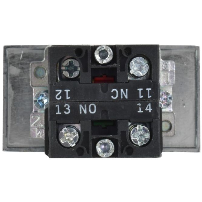 Кнопка LAY5-BW8465 "I-O" сдвоенная c подсв. IEK BBD40-BW-K51