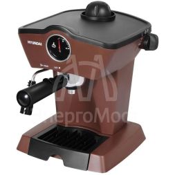Кофеварка эспрессо HEM-2311 800Вт корич. HYUNDAI 1430158