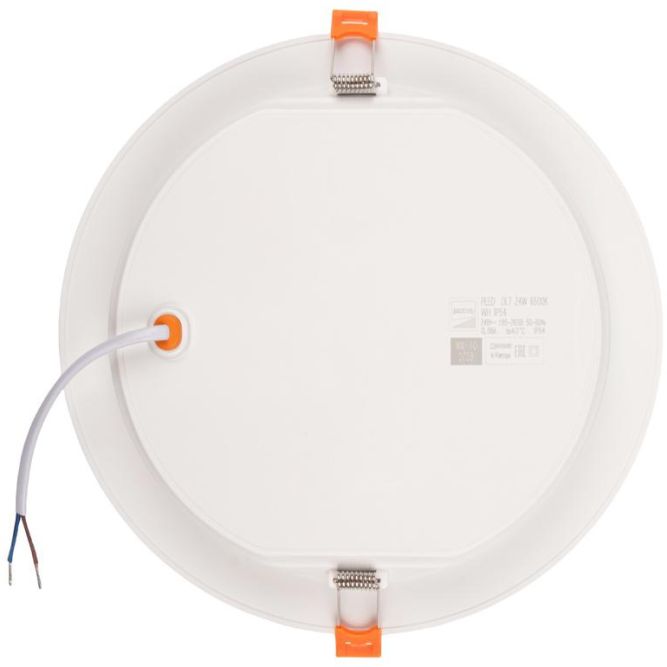 Светильник светодиодный PLED DL7 24Вт 6500К IP54 2040лм WH встраив. бел. Pro JazzWay 5069121