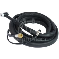 Горелка сварочная TIG  с газовым охлаждением WP-17 (2-pin, 4м) / Torch for TIG welding