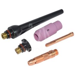 Горелка сварочная TIG  с газовым охлаждением WP-17 (2-pin, 4м) / Torch for TIG welding