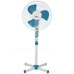 Вентилятор напольный DX-1603 40Вт 220В бел./син. (уп.2шт) DUX 60-0207