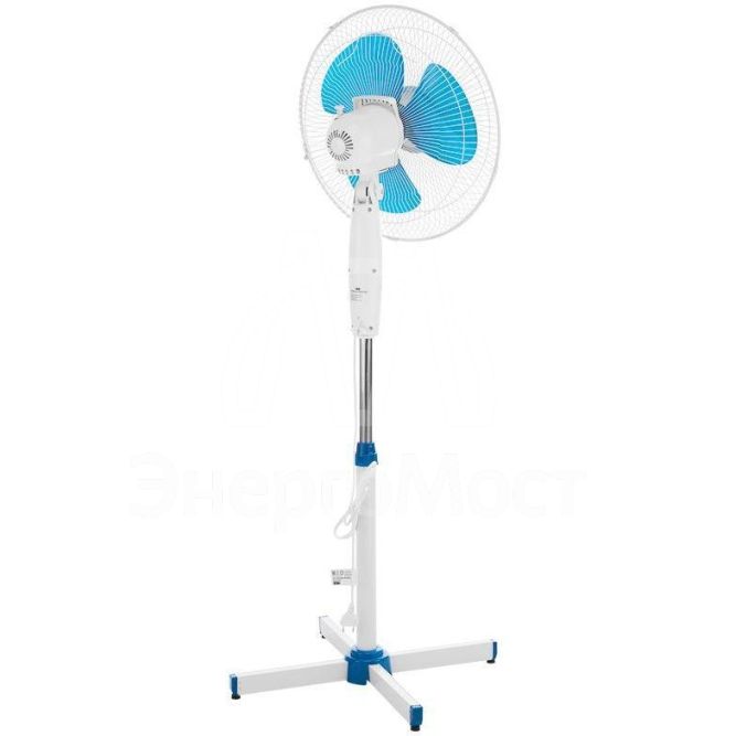 Вентилятор напольный DX-1603 40Вт 220В бел./син. (уп.2шт) DUX 60-0207