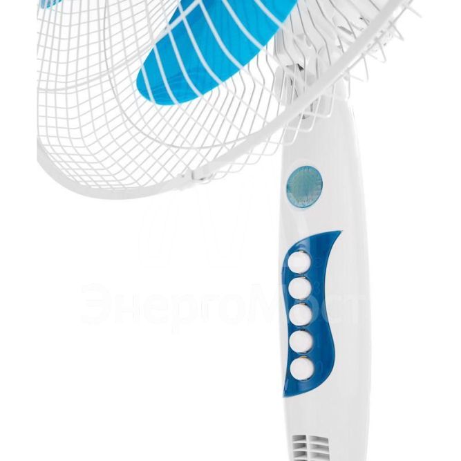 Вентилятор напольный DX-1603 40Вт 220В бел./син. (уп.2шт) DUX 60-0207