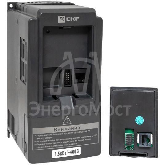 Преобразователь частоты 1.5/2.2кВт 3х400В VECTOR-100 PROxima EKF VT100-1R5-3B