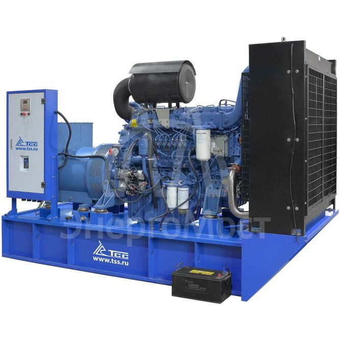 Дизельный генератор с АВР (автозапуск) 500 кВт ТСС АД-500С-Т400-2РМ26
