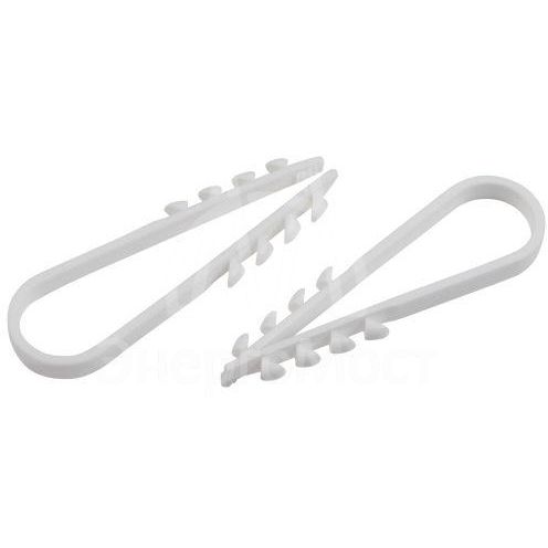 Дюбель-хомут 19-25мм для круглого кабеля NO-224-558 бел. (уп.10шт) Эра Б0066279