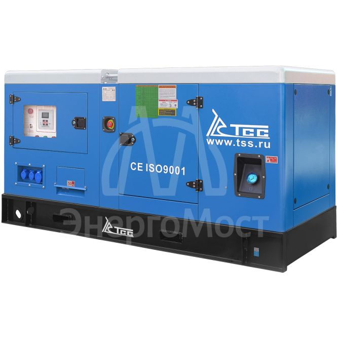 Дизельный генератор ТСС АД-24С-Т400-1РКМ11 в шумозащитном кожухе