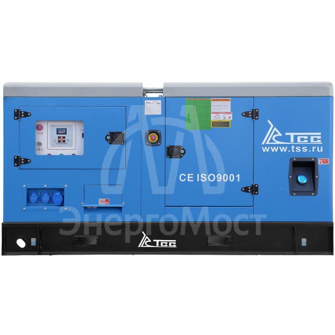 Дизельный генератор ТСС АД-24С-Т400-1РКМ11 в шумозащитном кожухе