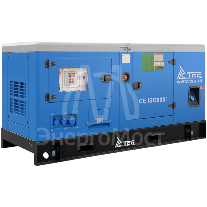 Дизельный генератор ТСС АД-24С-Т400-1РКМ11 в шумозащитном кожухе
