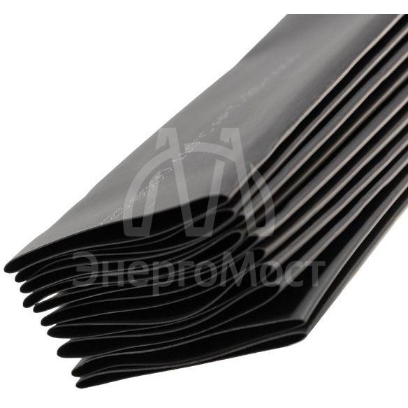 Трубка термоусадочная 50.0/25.0 1м черн. Rexant 25-0006