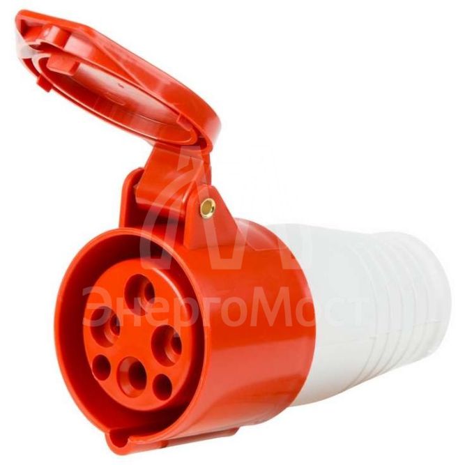 Розетка 214 переносная 3Р+РЕ 16А 380В IP44 Rexant 11-8919