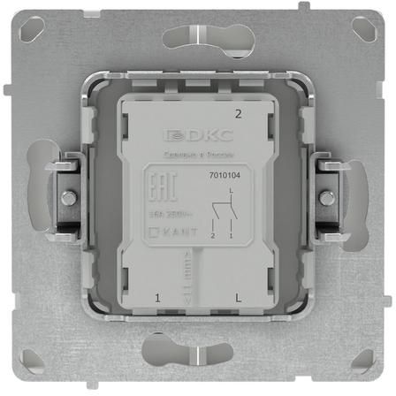 Выключатель 2-кл. KANT бел. песок DKC 7010104
