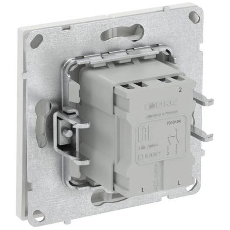 Выключатель 2-кл. KANT бел. песок DKC 7010104