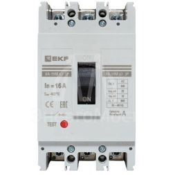 Выключатель автоматический 3п 63/16А 25кА ВА-99М PROxima EKF mccb99-63-16m