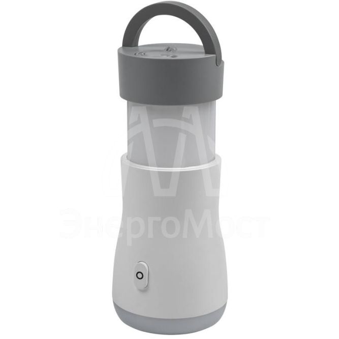 Фонарь светодиодный кемпинговый аккумуляторный Accu5-L1W/L10/L14-wh Li-ion 18650 1200мА.ч 3 источника света IP20 JazzWay 5048850