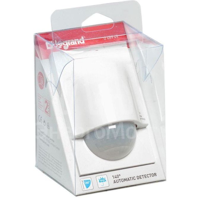 Датчик движения PIR настенный 140град. Lighting Management блистер Leg 048945